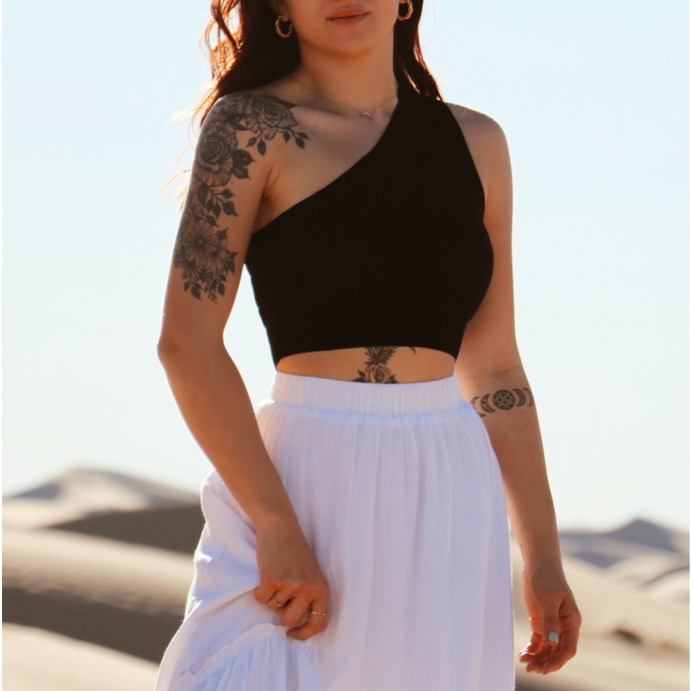Black Asymmetrical Top